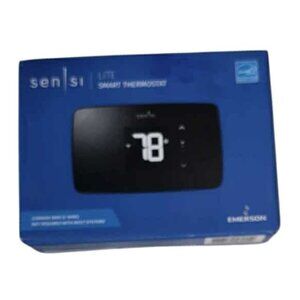 Emerson Sensi Lite Smart Programmable Thermostat Model ST25U -New in Open Box-